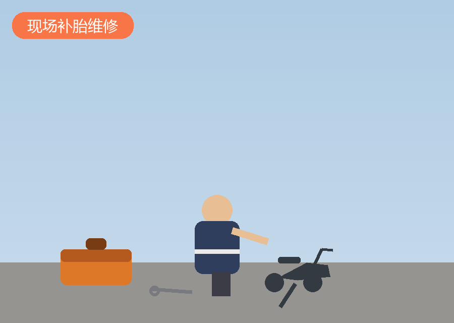 龙福生电动车维修店铺实拍图2